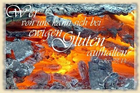 Wer von uns kann sich bei ewigen Gluten aufhalten