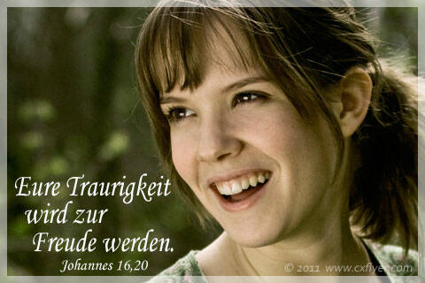 Eure Traurigkeit wird zur Freude werden.