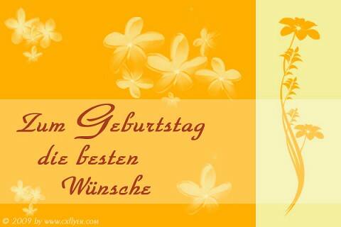 die besten Wünsche