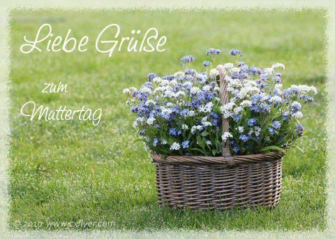 Liebe Grüße zum Muttertag