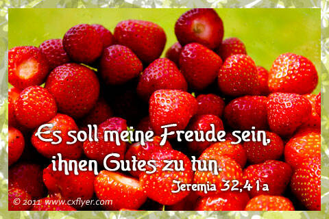 Es soll meine Freude sein, ihnen Gutes zu tun.