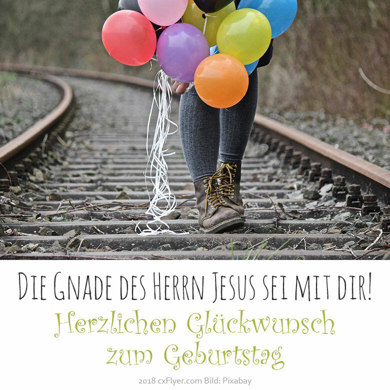 Die Gnade des Herrn Jesus sei mit dir!