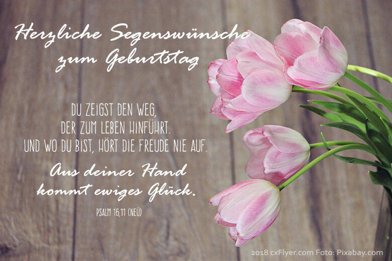 Du zeigst den Weg, der zum Leben hinführt. Und wo du bist, hört die Freude nie auf. Aus deiner Hand kommt ewiges Glück.