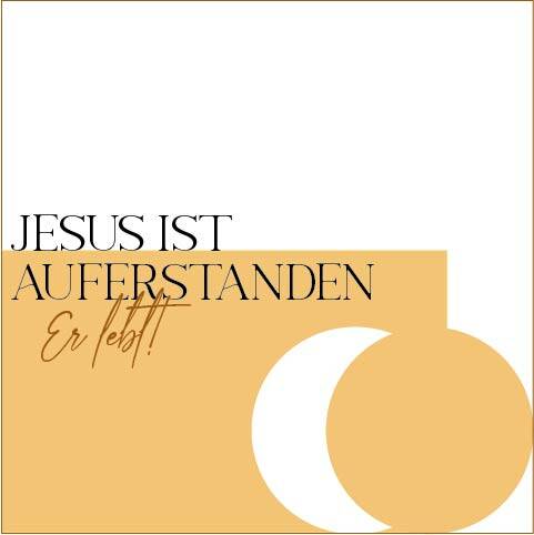 Jesus ist auferstandenrnEr lebt!